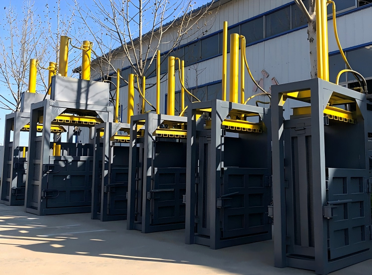 E-D100185自動段ボールベーラー